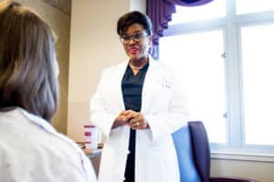 Woman doctor | Uterine Fibroids
